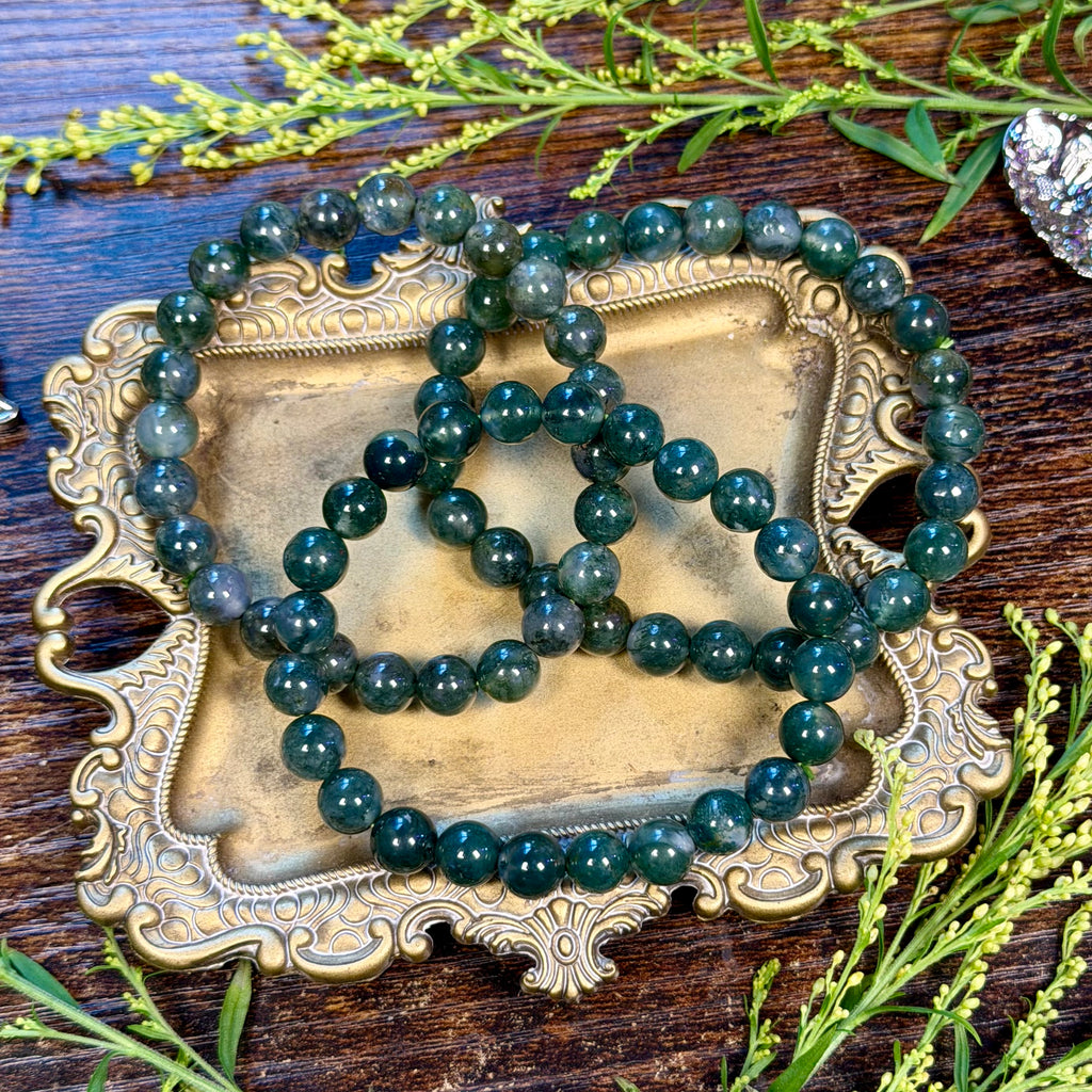 Moss Agate Bracelet