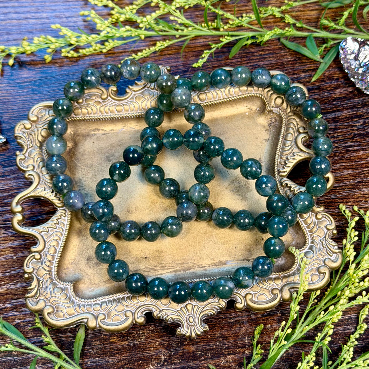 Moss Agate Bracelet
