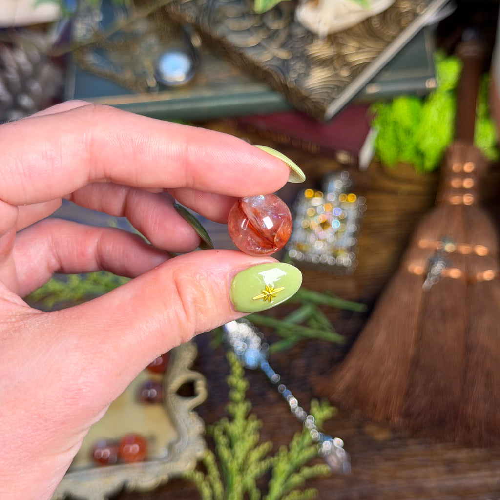 Fire Quartz Mini Sphere
