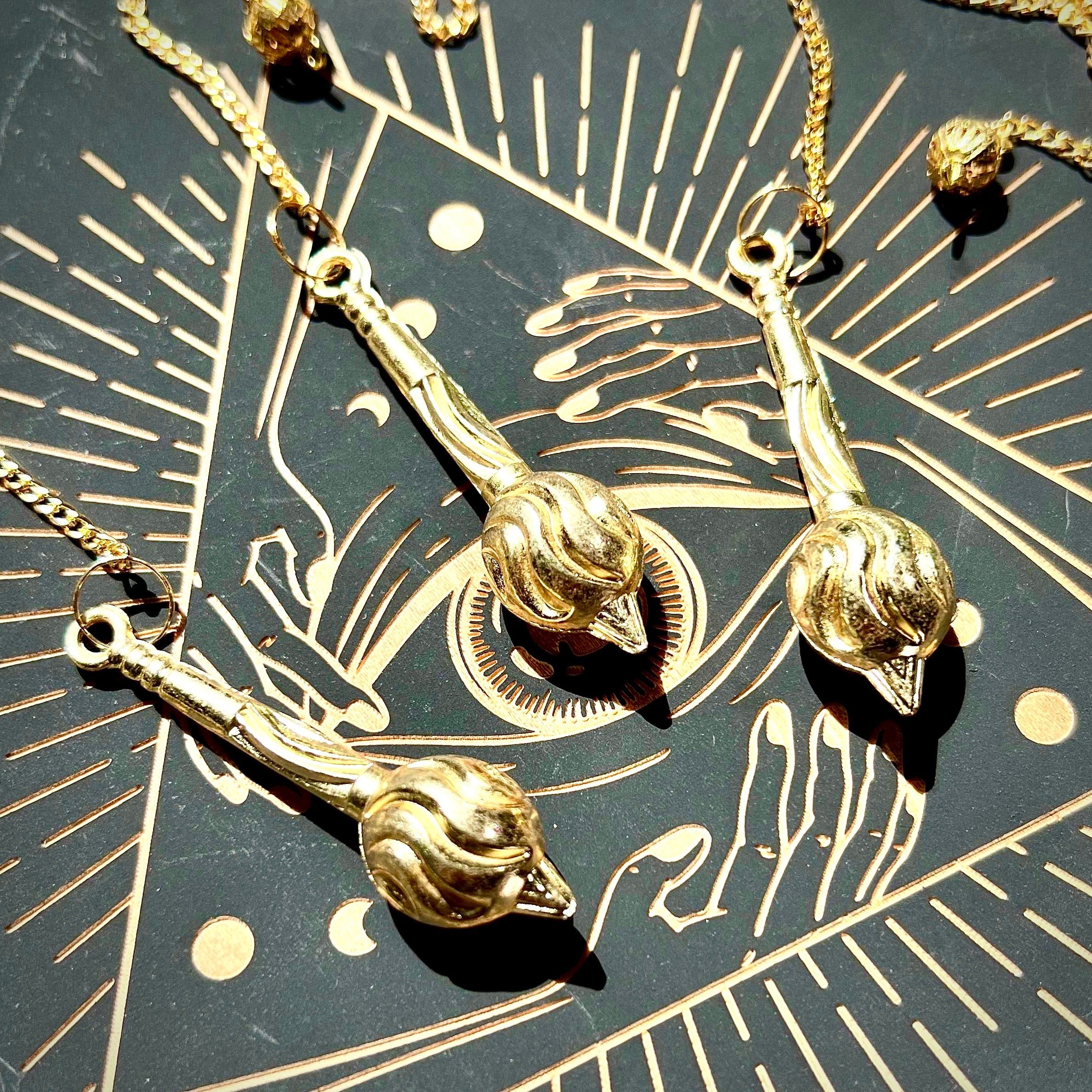 Golden Brass Pendulum