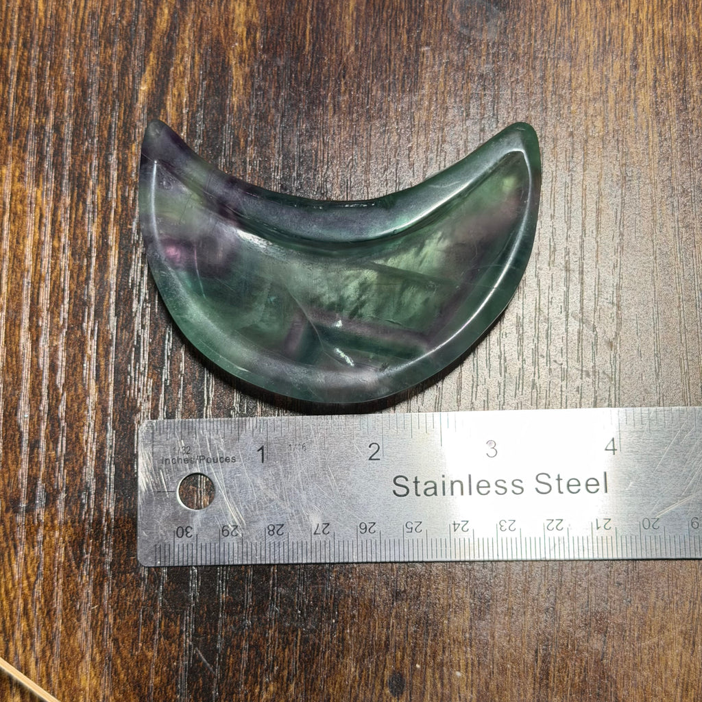 Fluorite Moon Bowl
