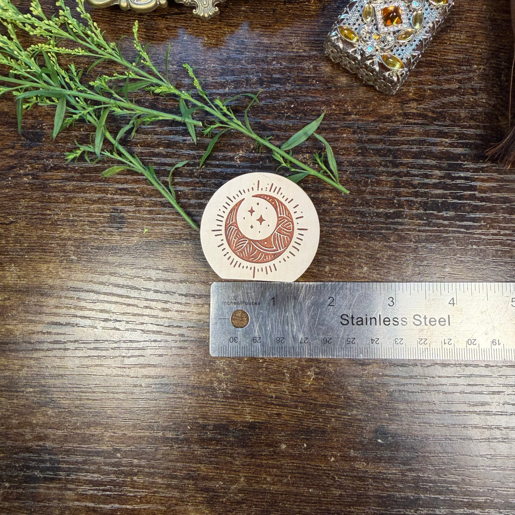 Tarot Card Holder - Moon