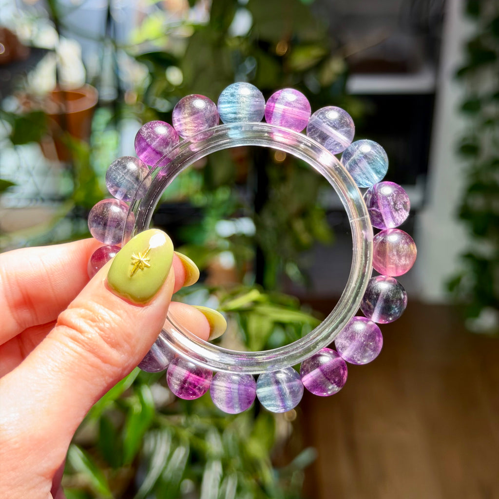 Juicy Fluorite Bracelet