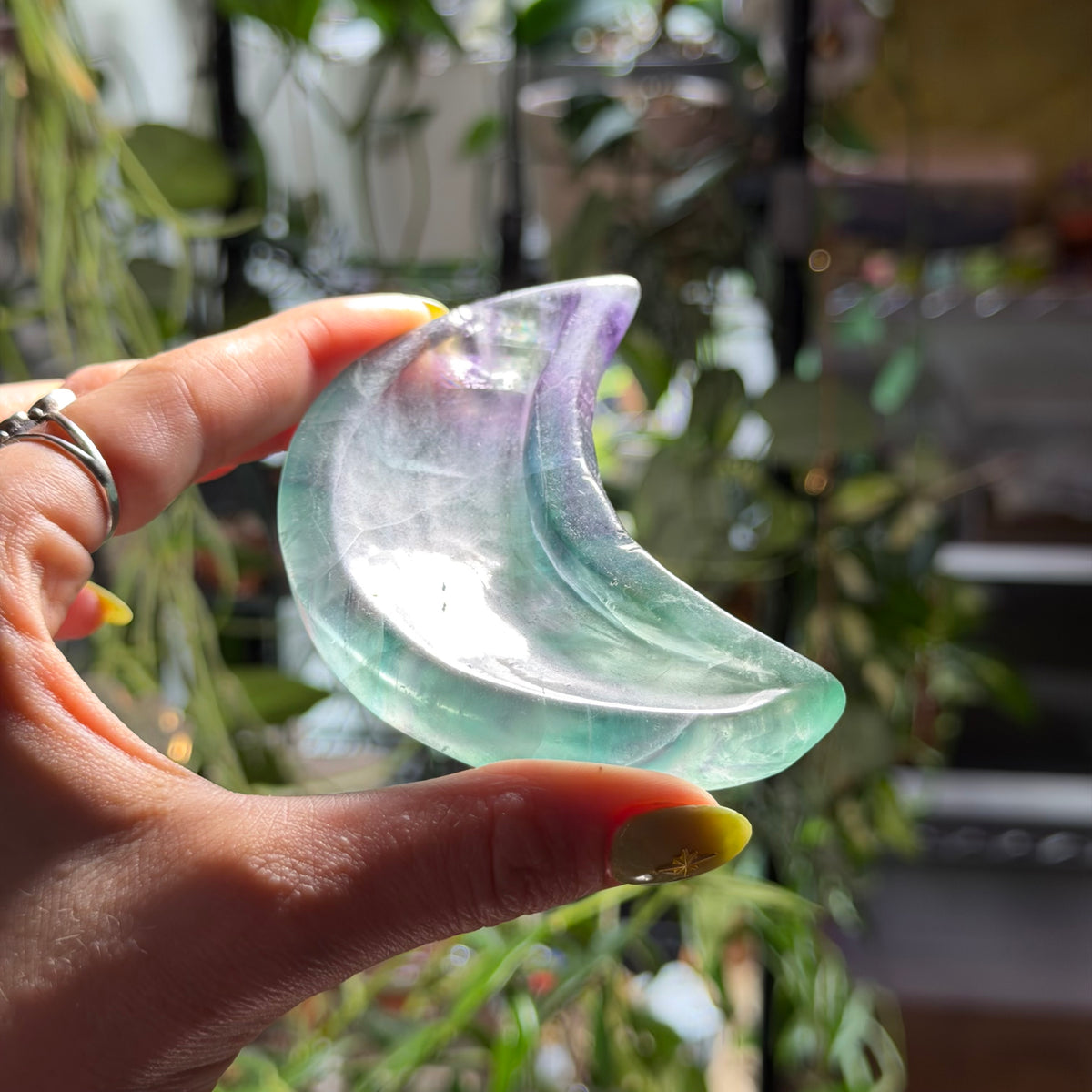 Fluorite Moon Bowl