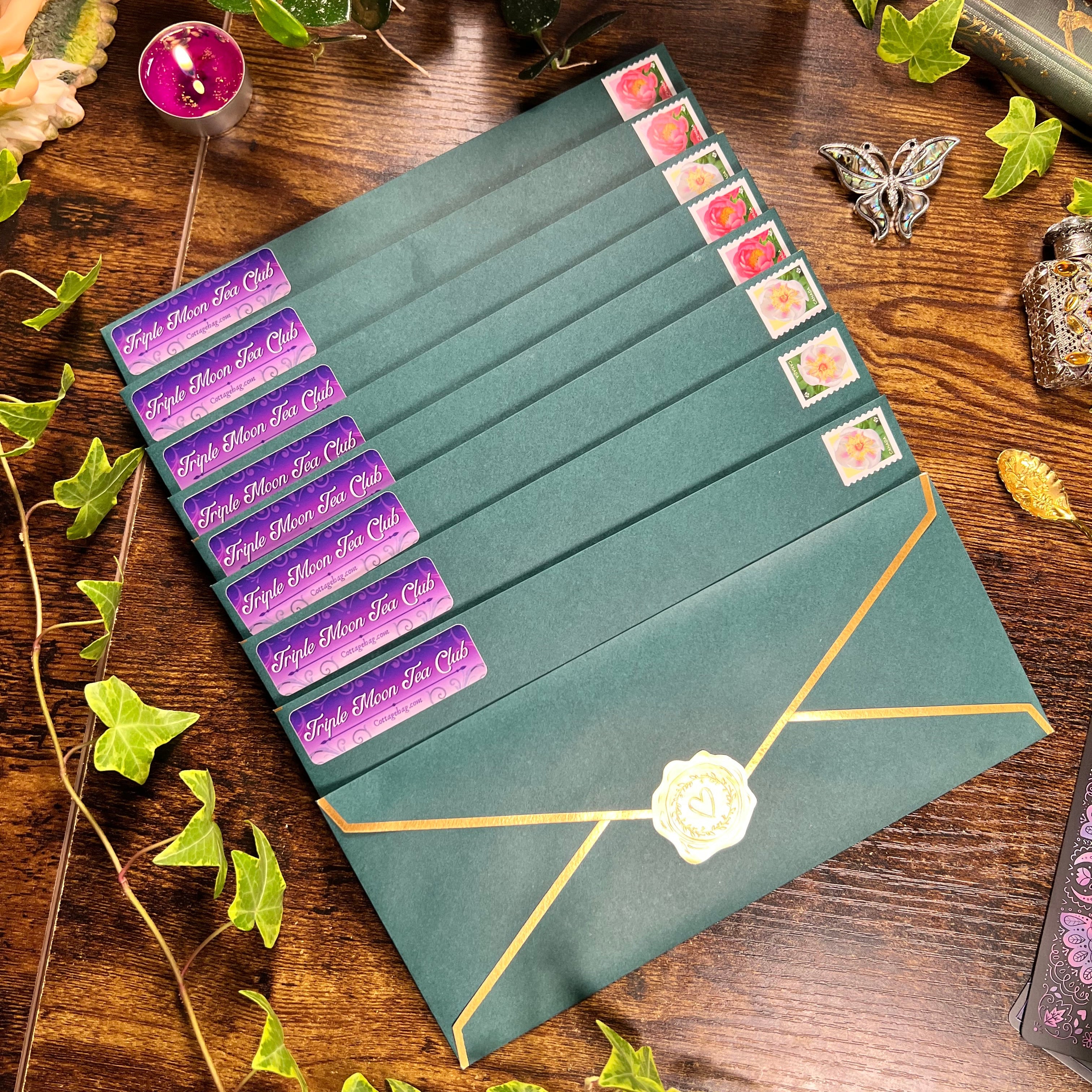 Triple Moon Tea Club Letters