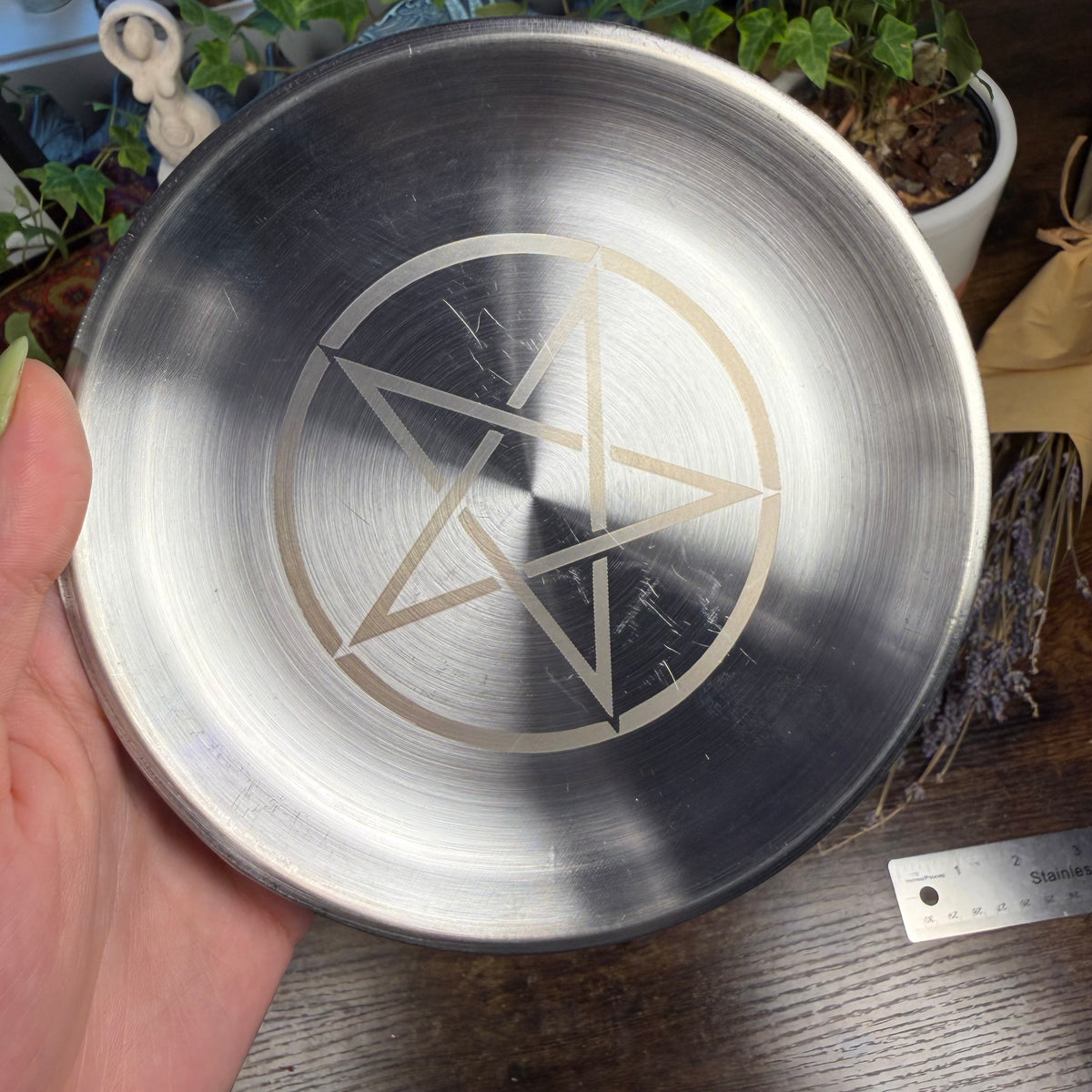 Altar Dish - Pentagram