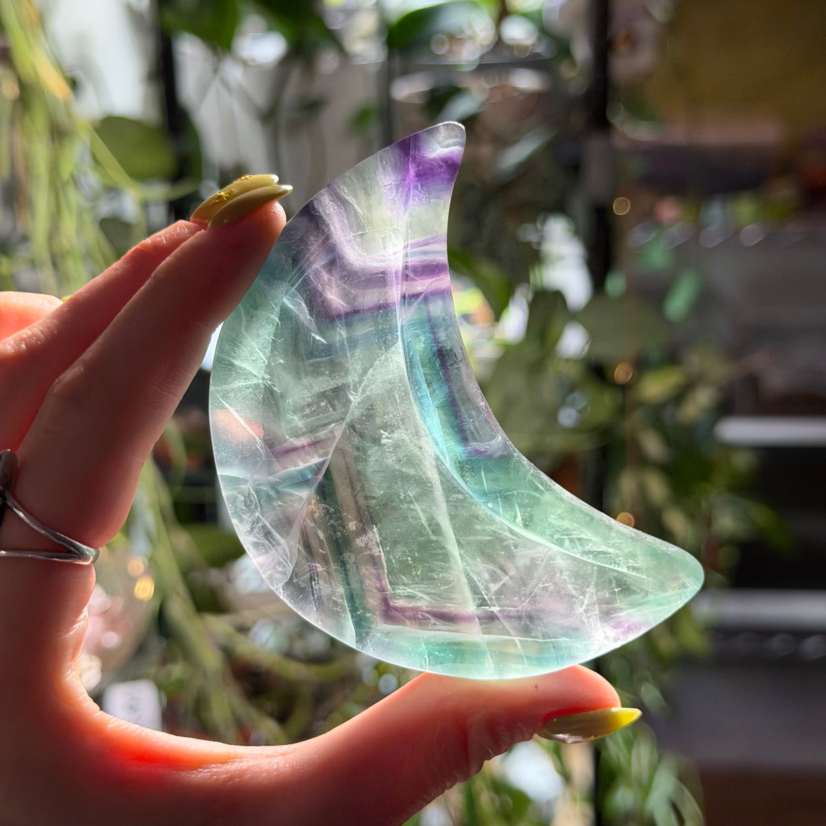 Fluorite Moon Bowl