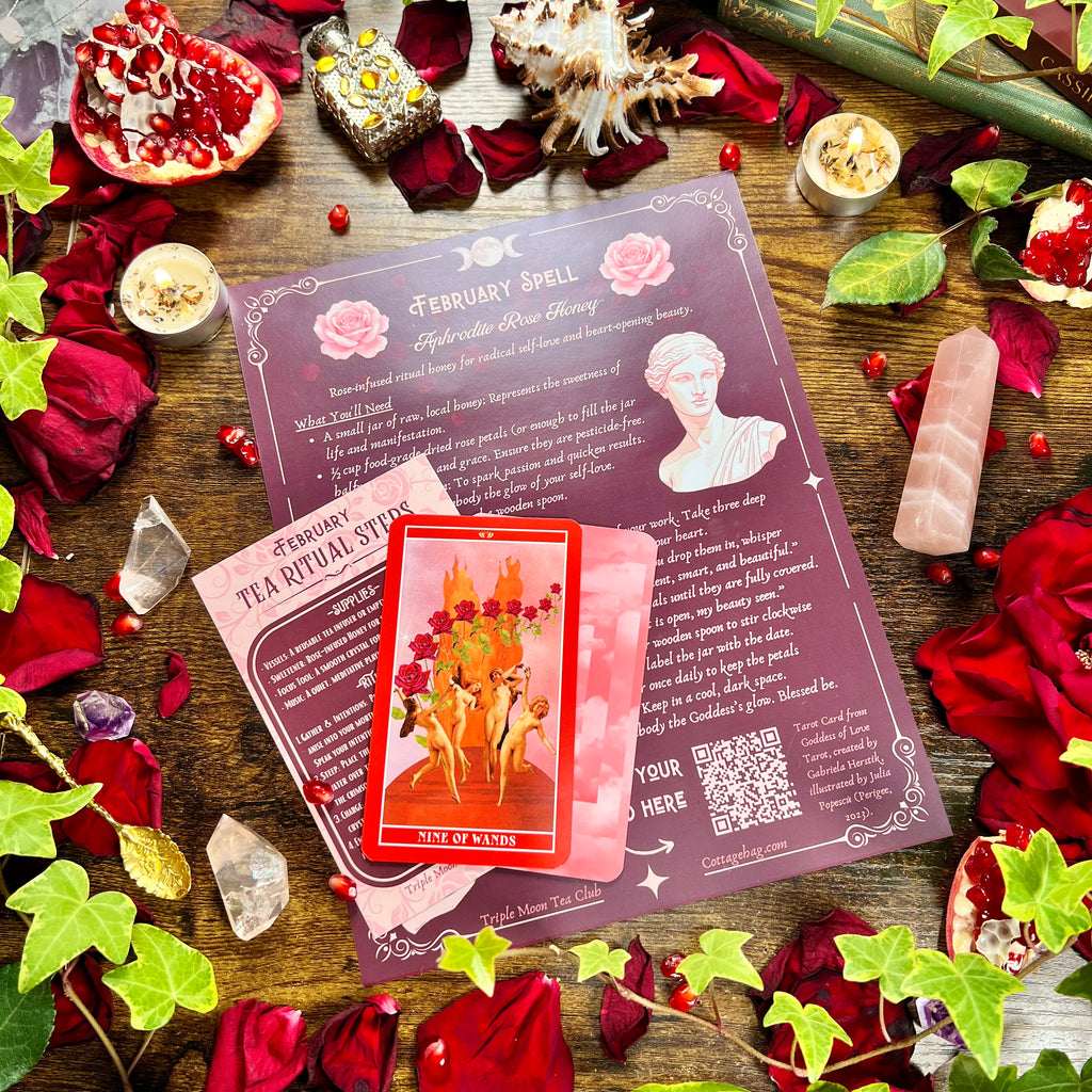 Triple Moon Tea Club Letters