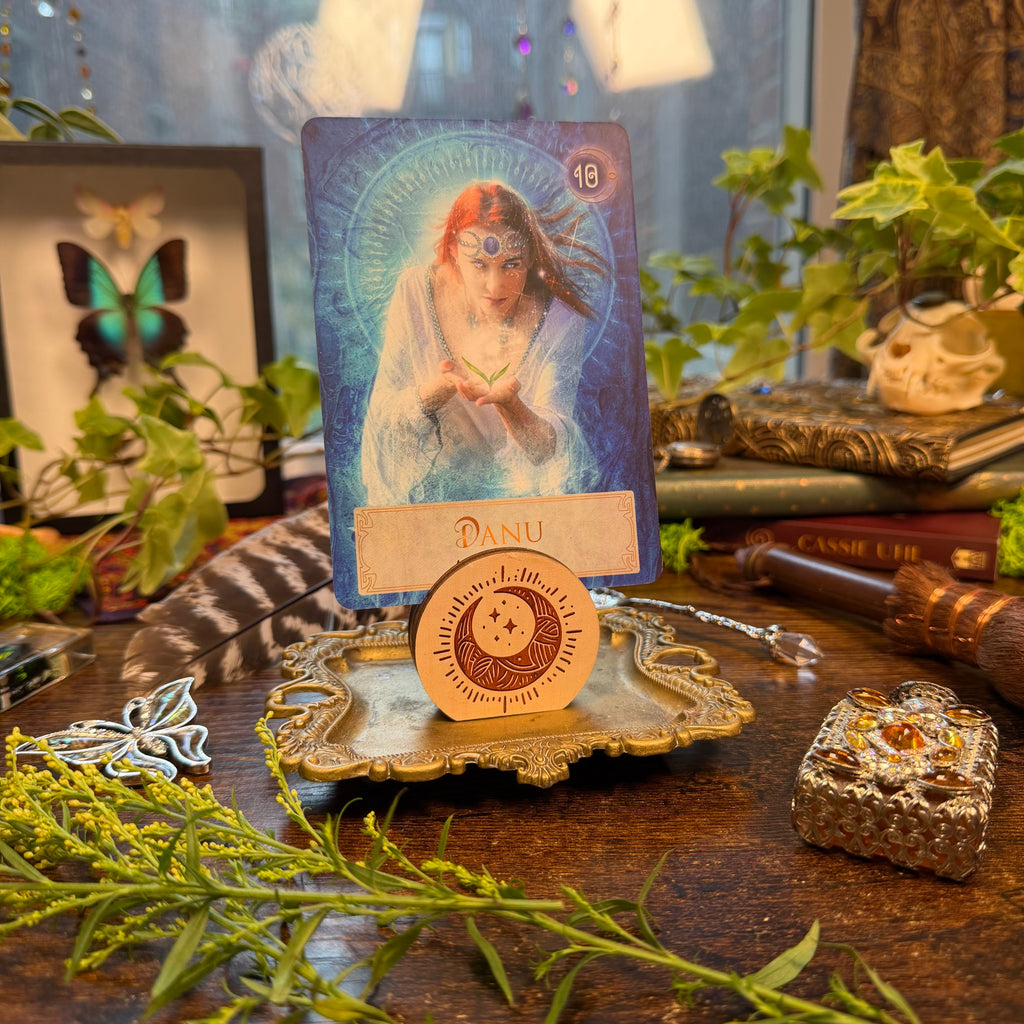 Tarot Card Holder - Moon