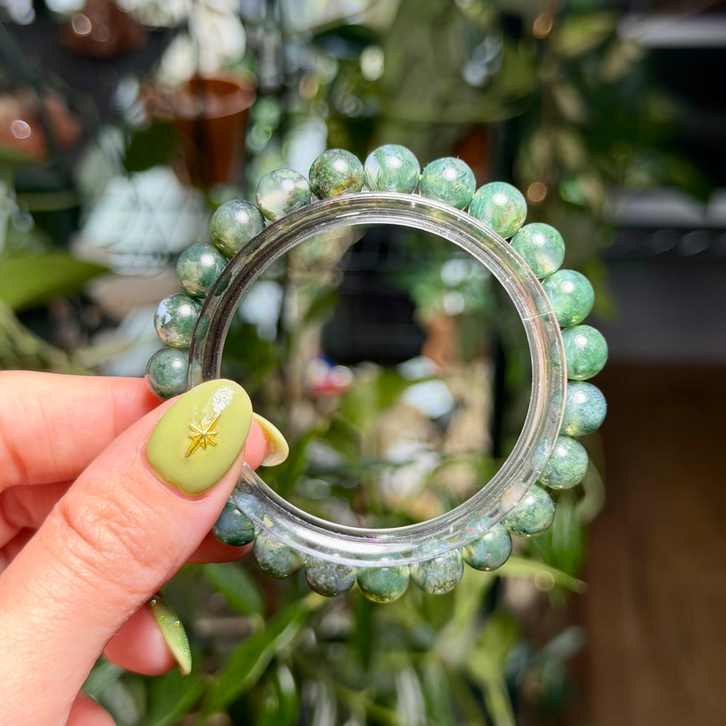 Moss Agate Bracelet