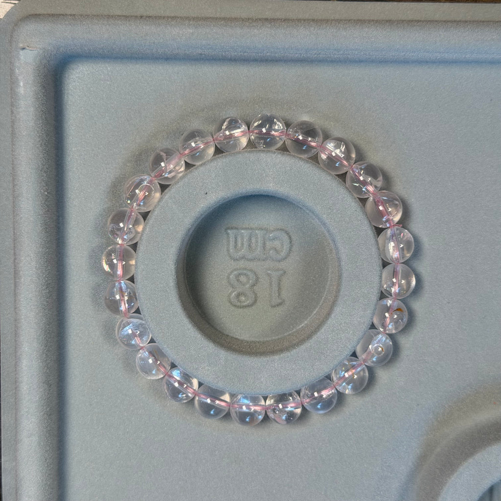 Rainbow Rose Quartz Bracelet