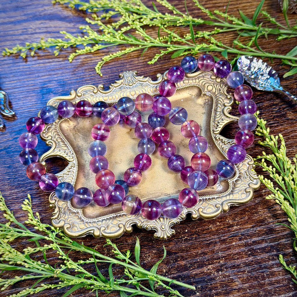 Juicy Fluorite Bracelet