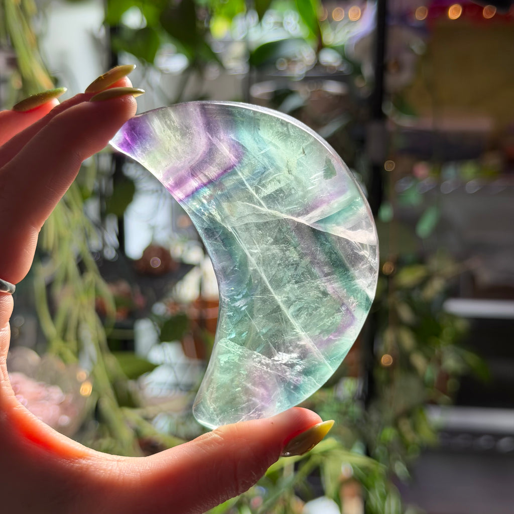 Fluorite Moon Bowl