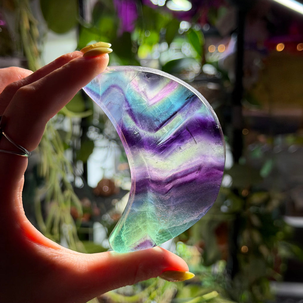Fluorite Moon Bowl