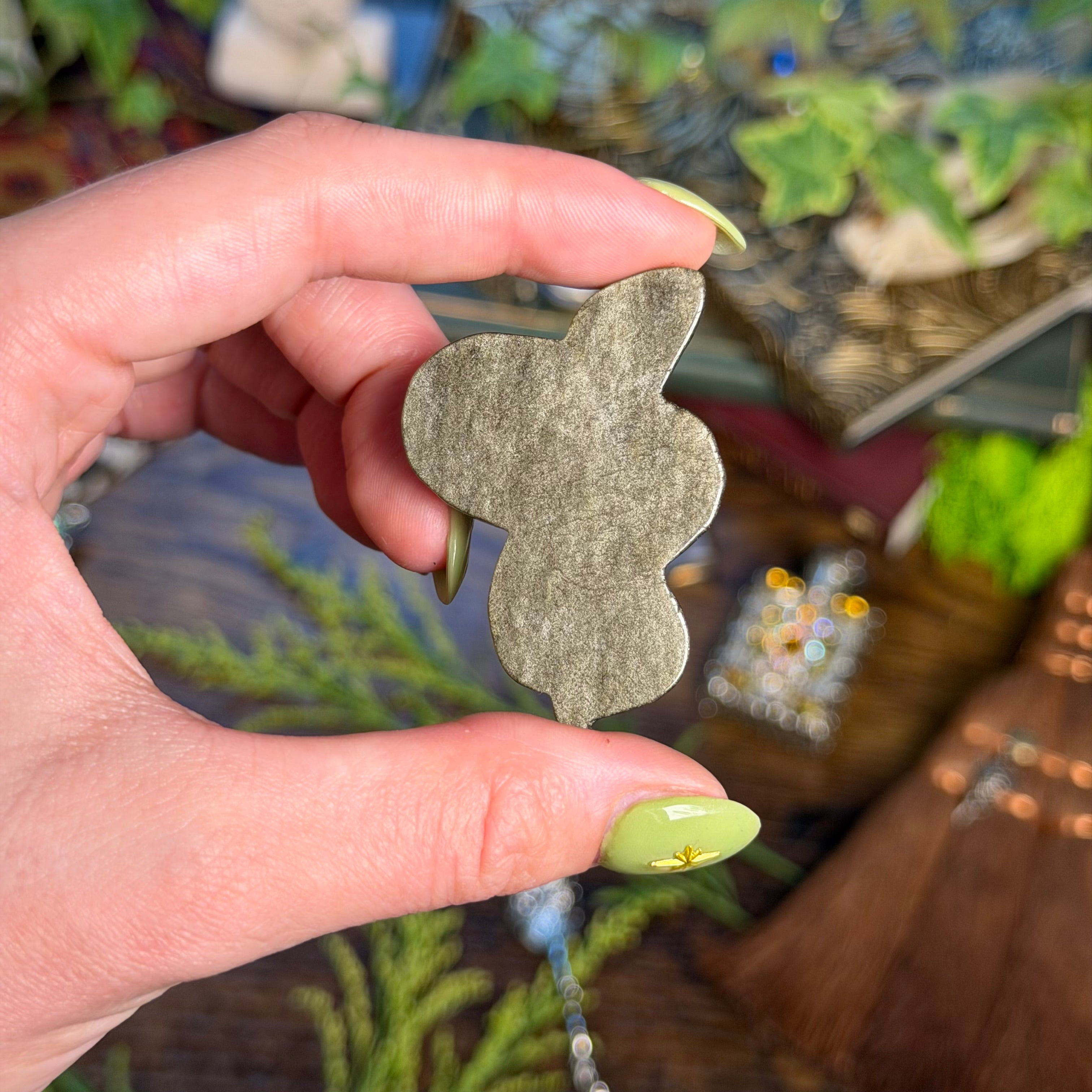 Snake Carving - Gold Sheen Obsidian