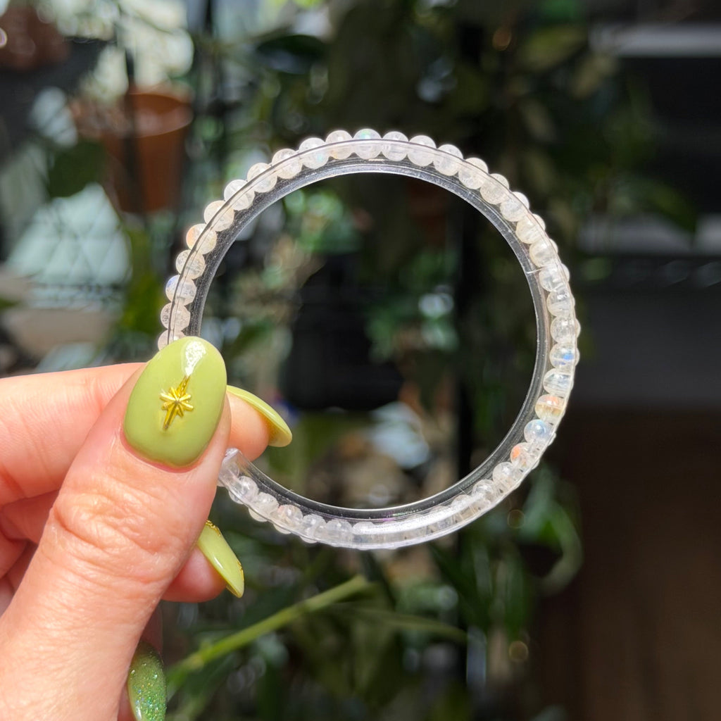 Rainbow Moonstone Bracelet