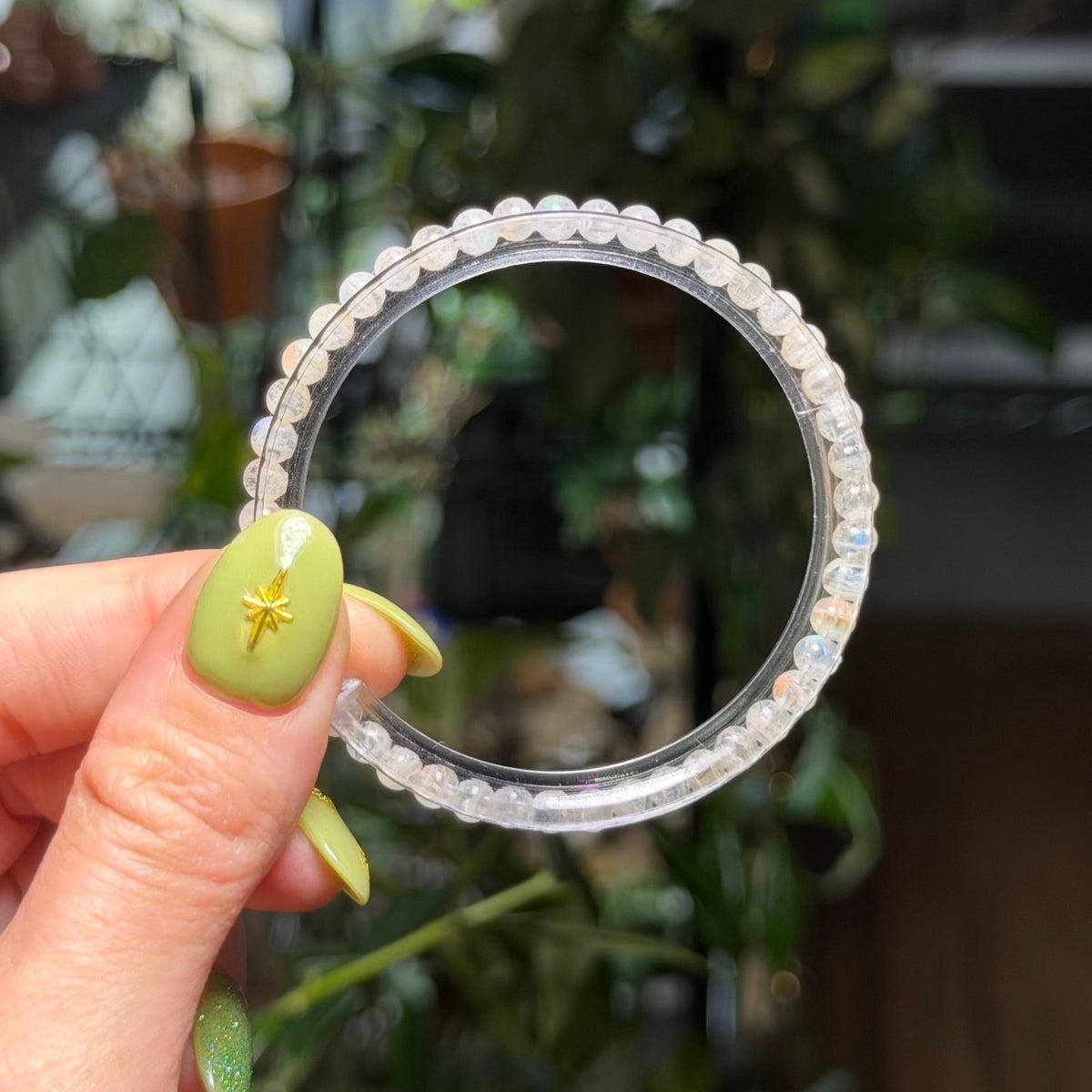 Rainbow Moonstone Bracelet