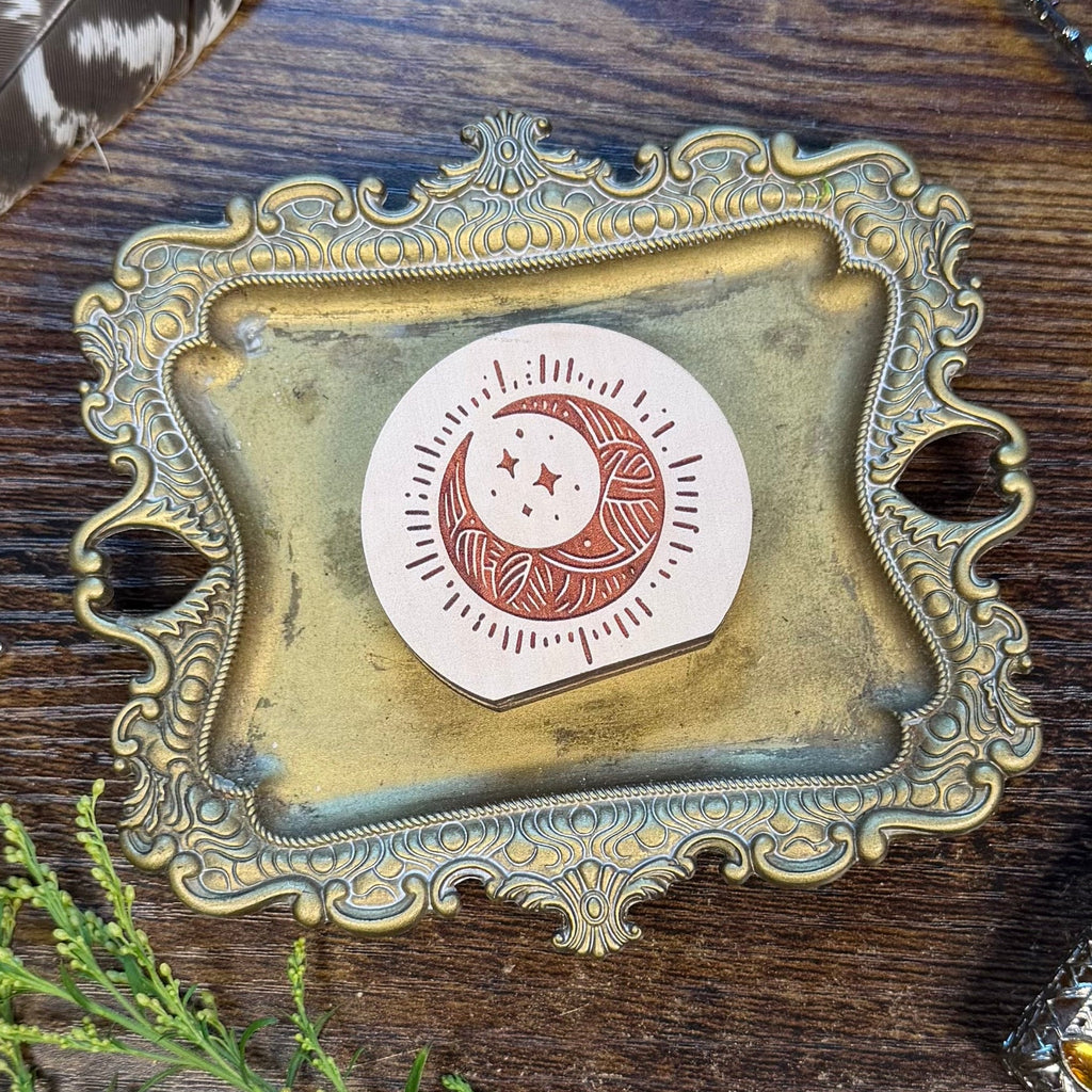Tarot Card Holder - Moon
