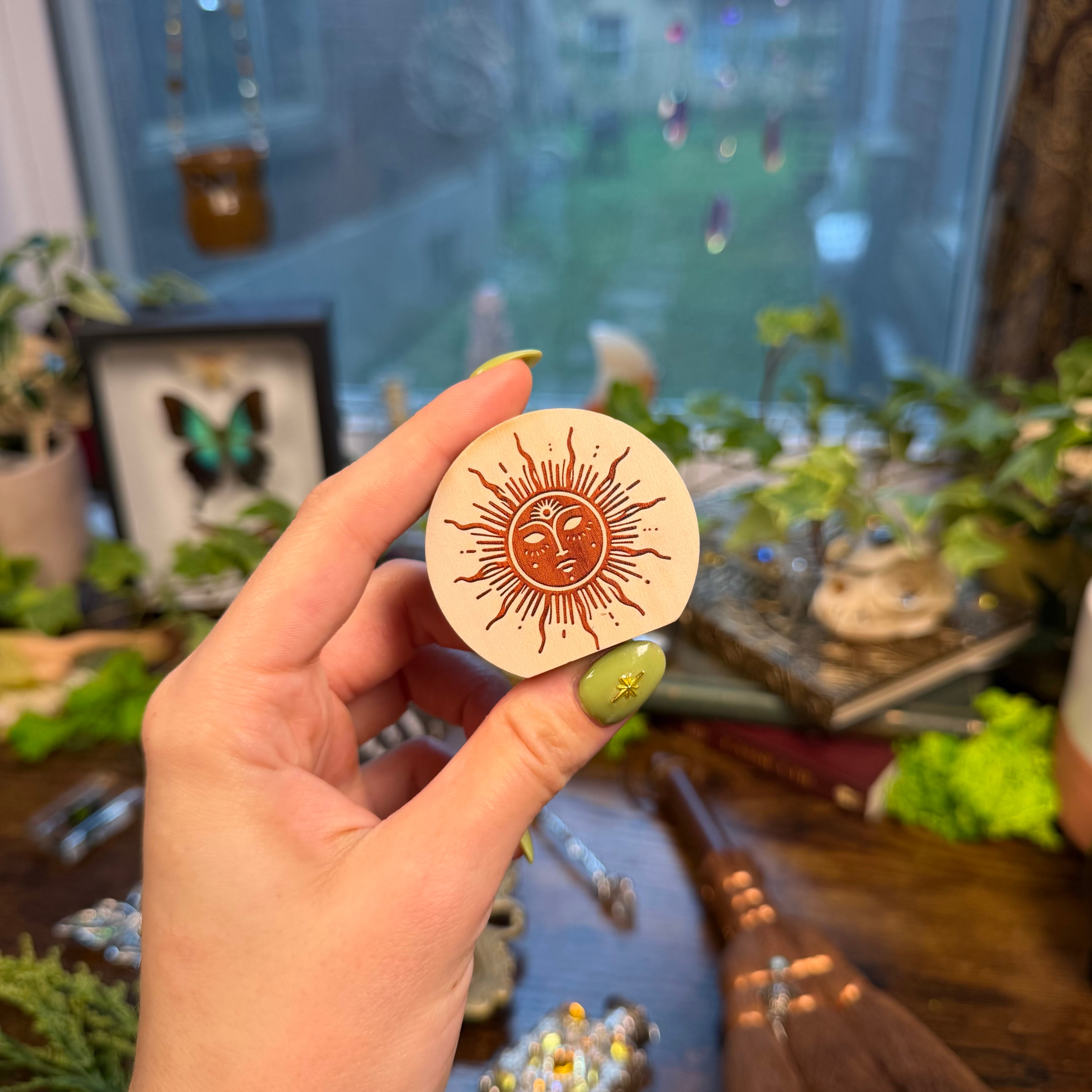 Tarot Card Holder - Sun