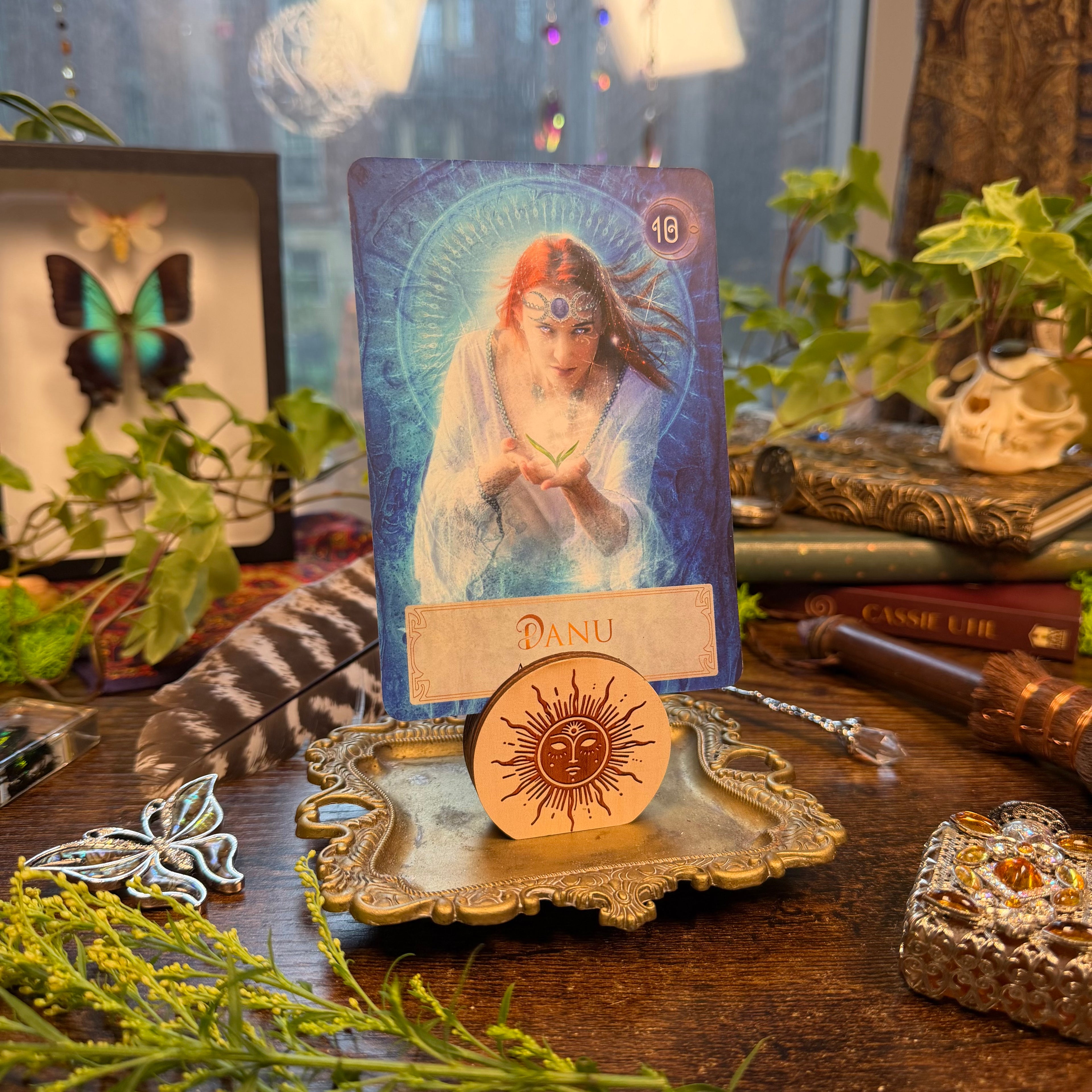 Tarot Card Holder - Sun
