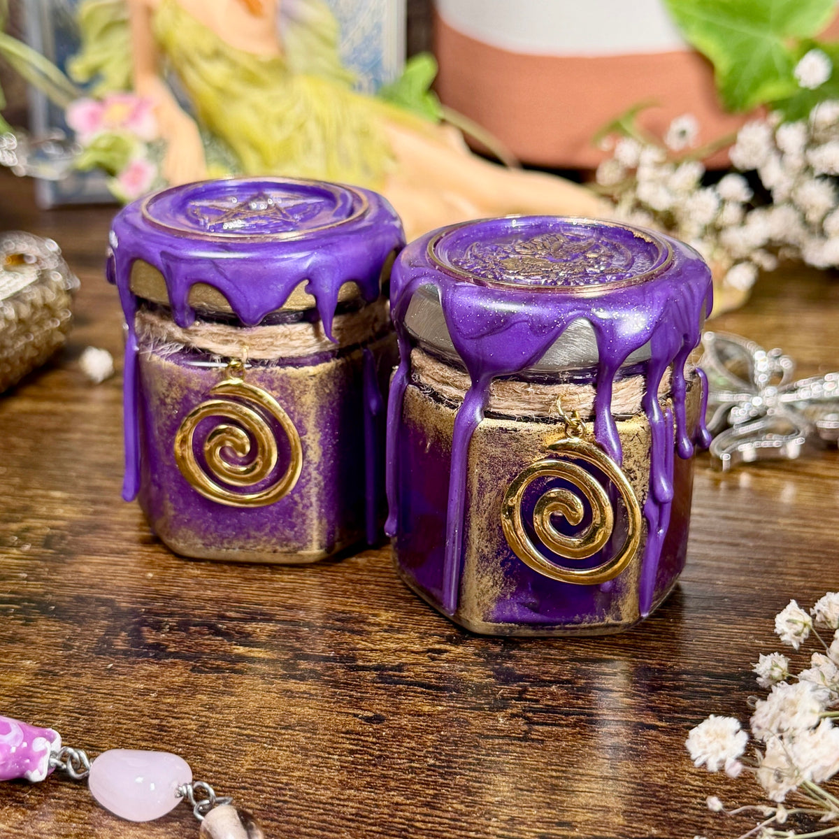 Divination Potions - Purple Spiral