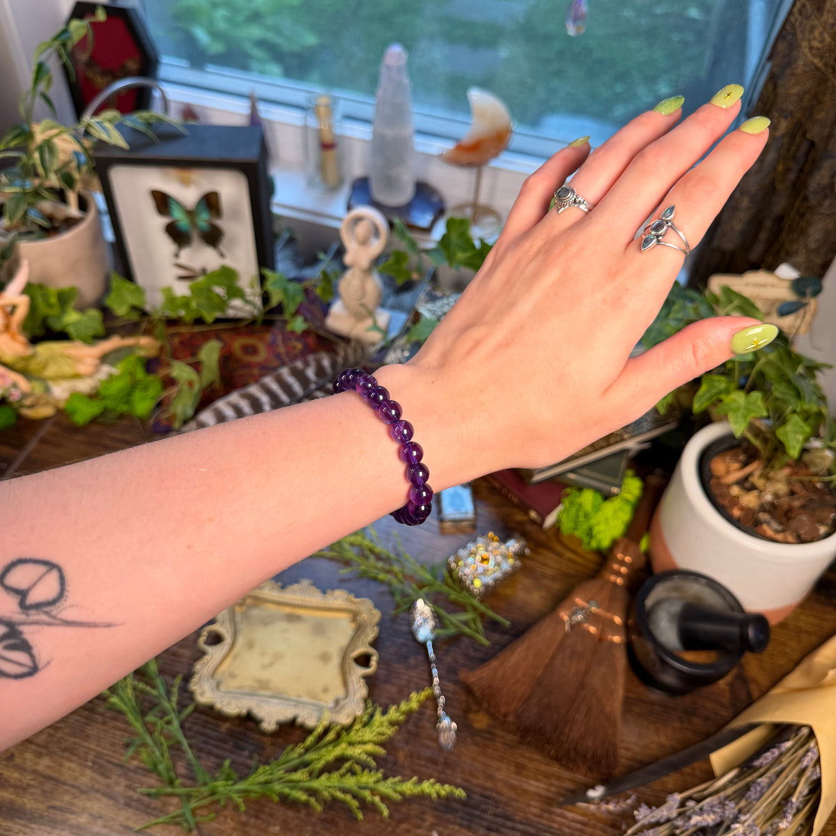 Deep Amethyst Bracelet