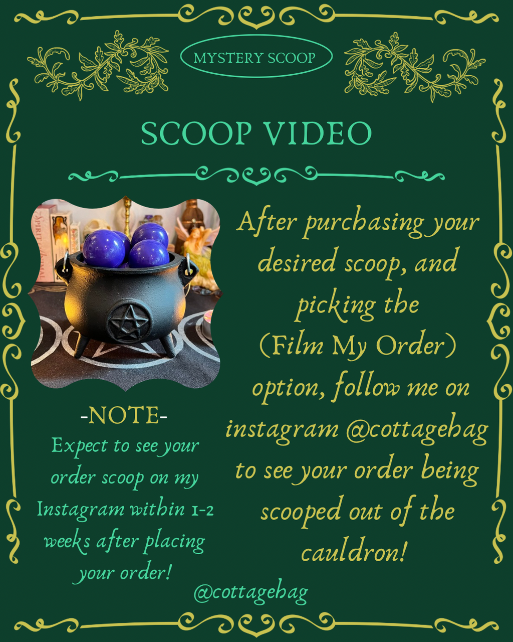 Mystery Cauldron Scoops