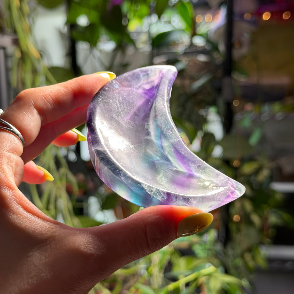 Fluorite Moon Bowl