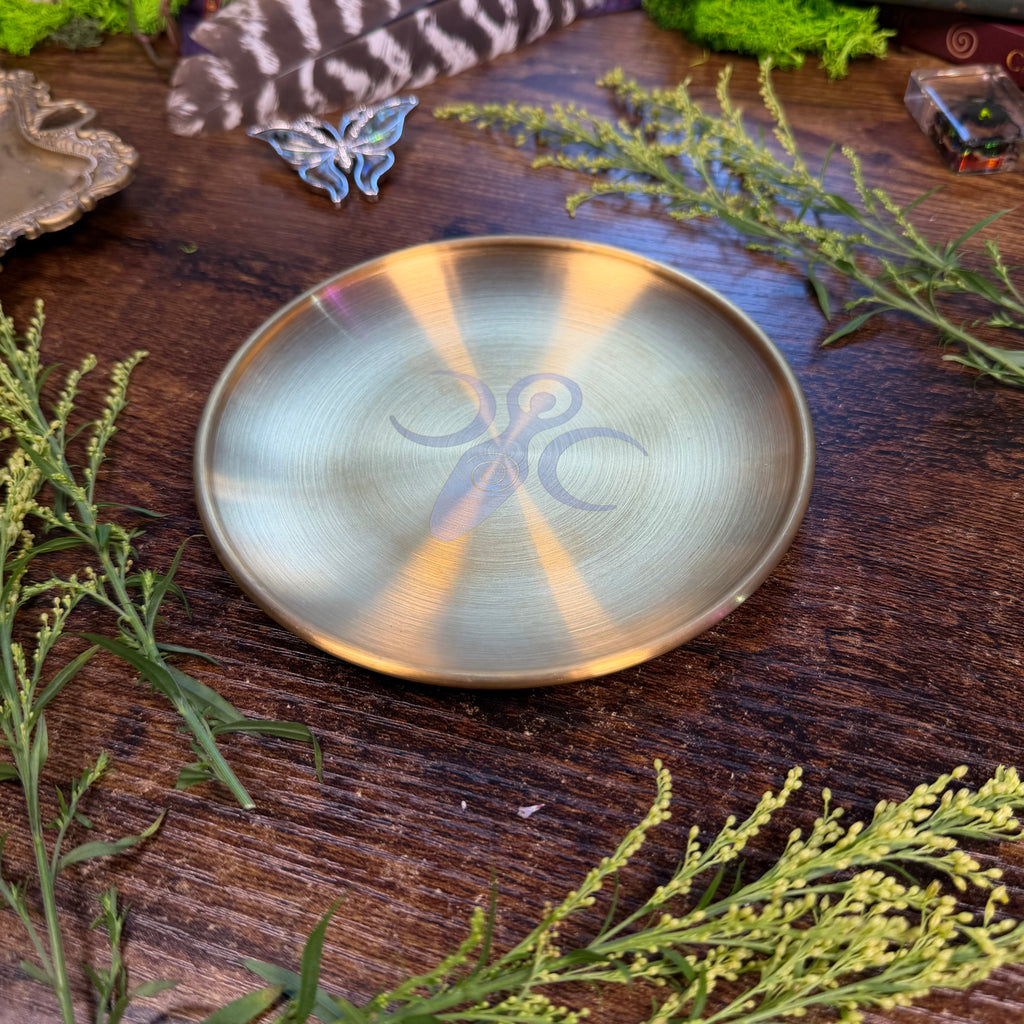 Altar Dish - Spiral Goddess