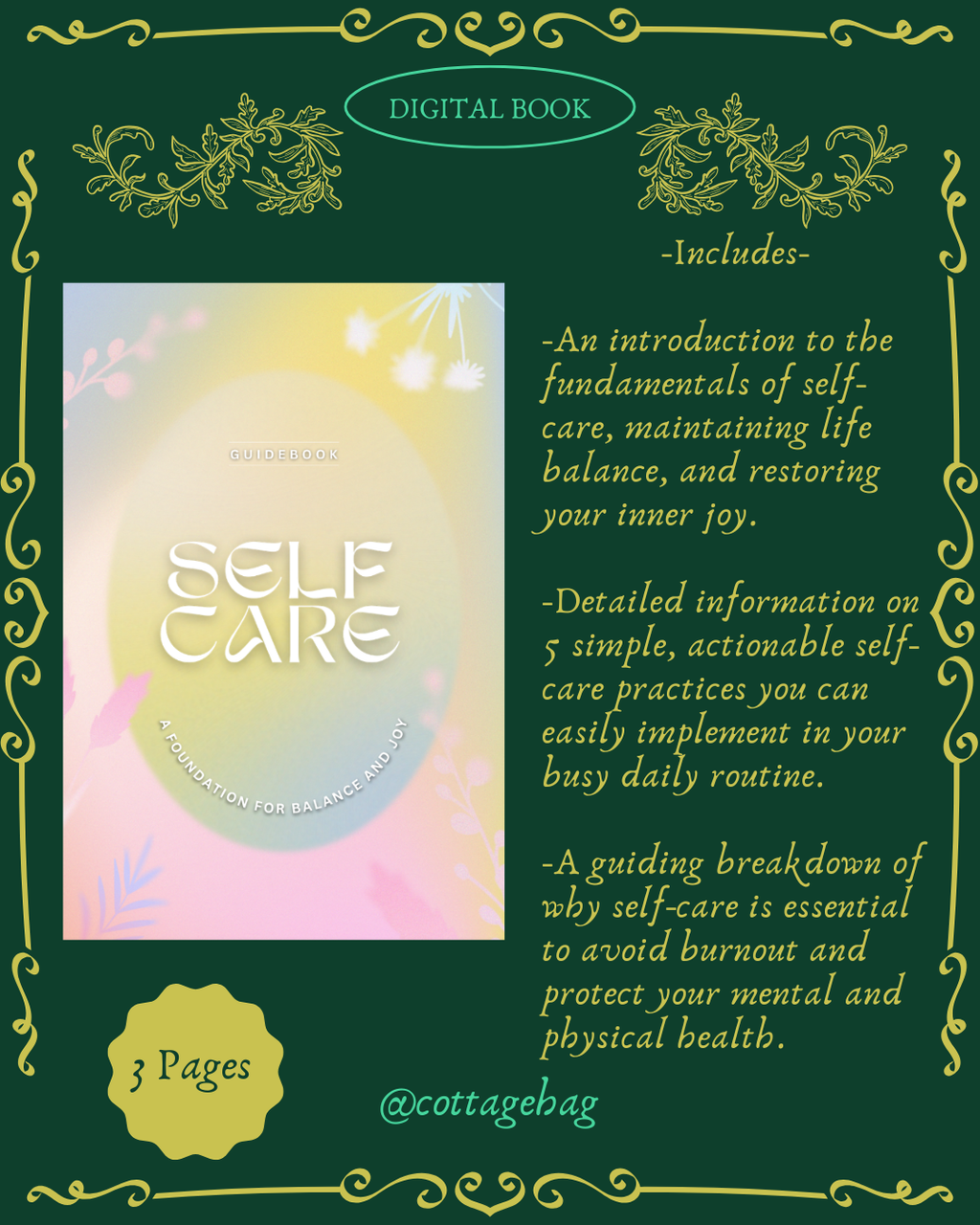 Self Care - Essentials Guide Book