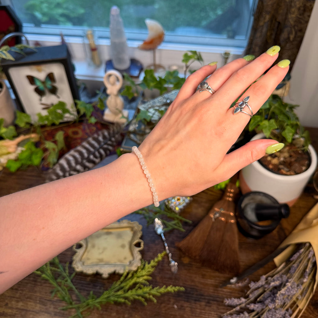 Rainbow Moonstone Bracelet