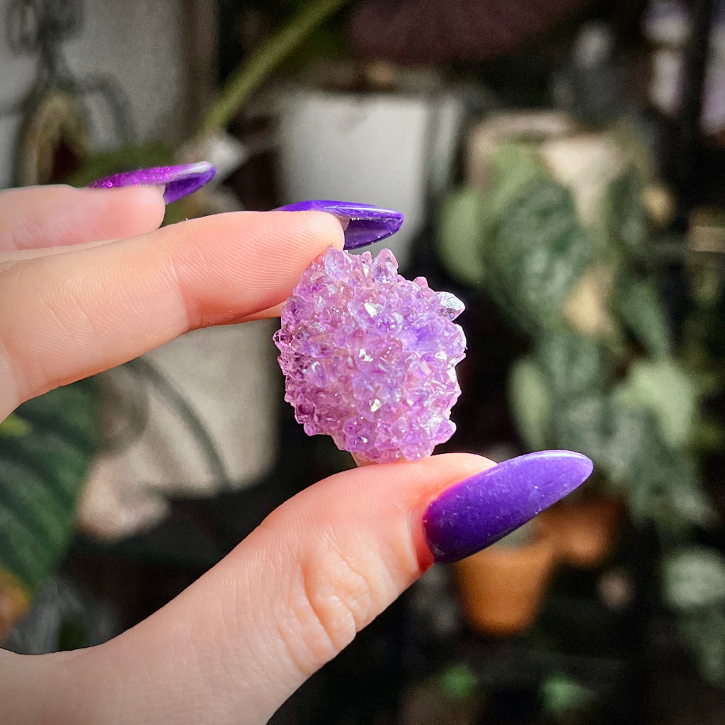 Flower Amethyst Collector Box