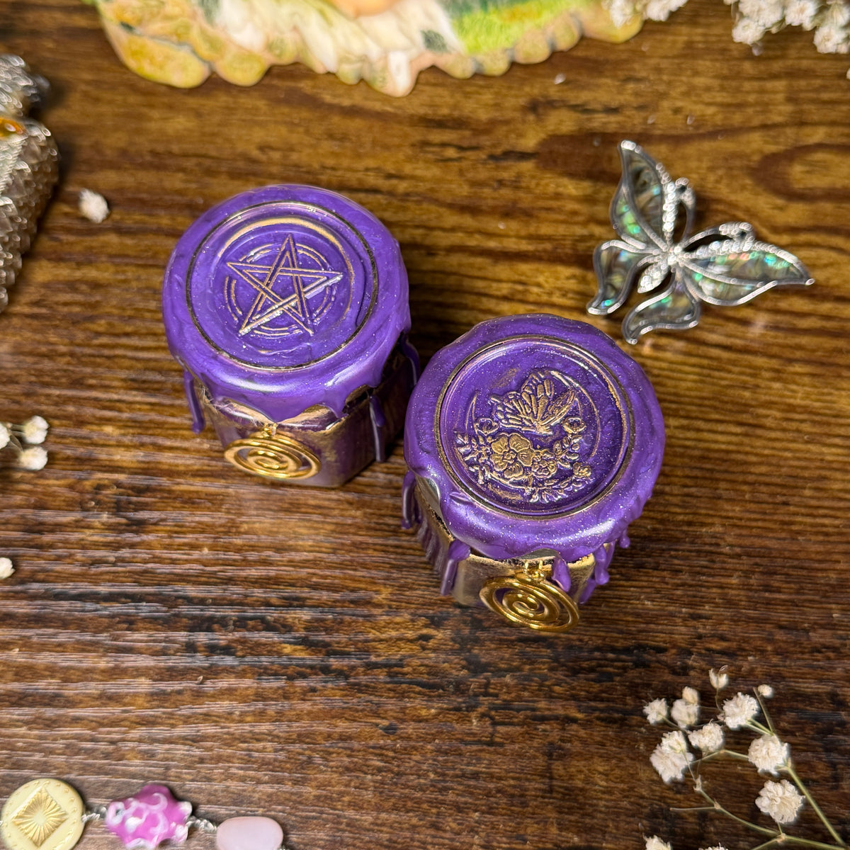 Divination Potions - Purple Spiral