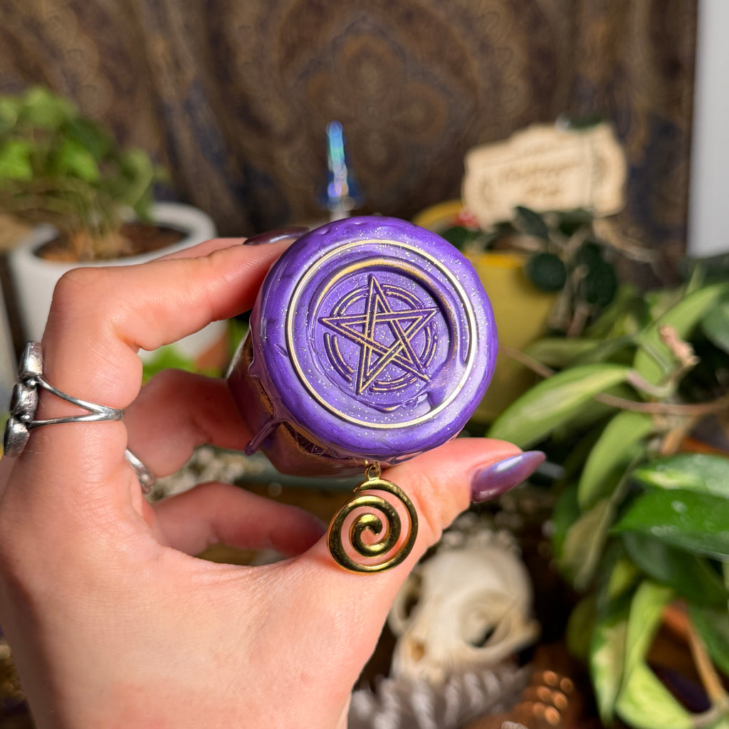 Divination Potions - Purple Spiral