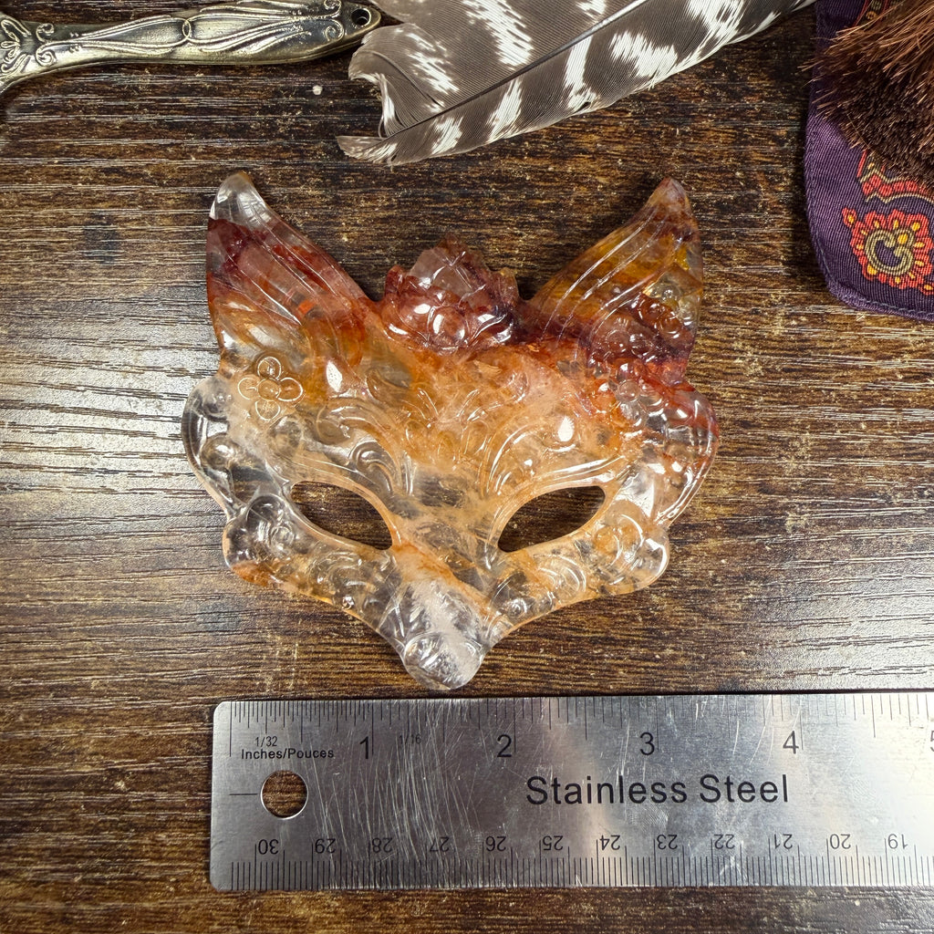 High Quality - Fire Quartz Fox Mask