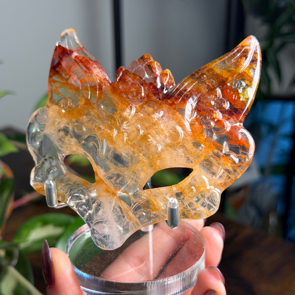 High Quality - Fire Quartz Fox Mask
