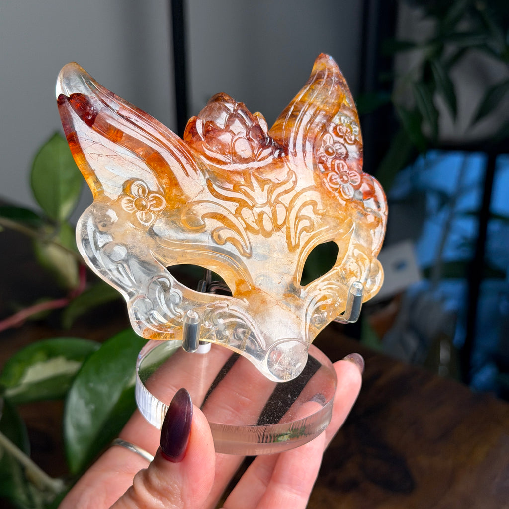 High Quality - Fire Quartz Fox Mask