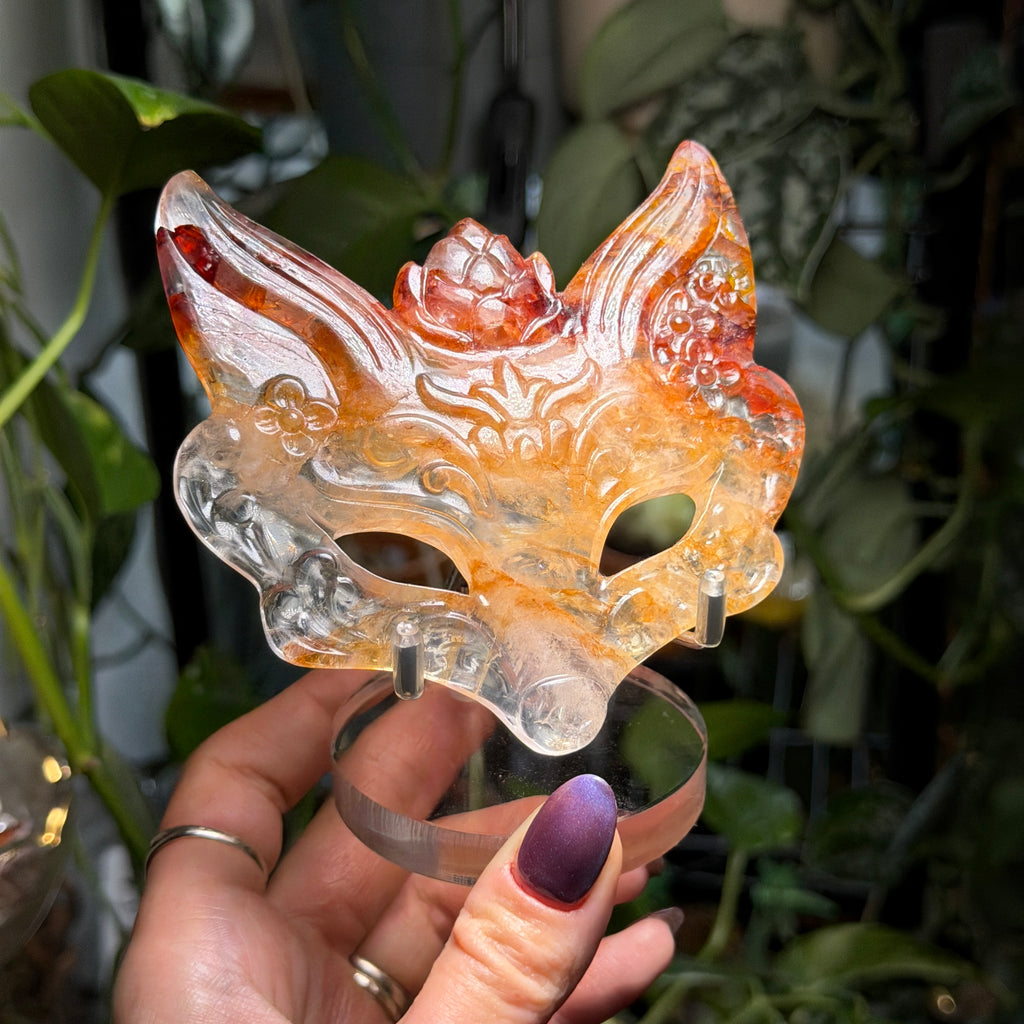 High Quality - Fire Quartz Fox Mask