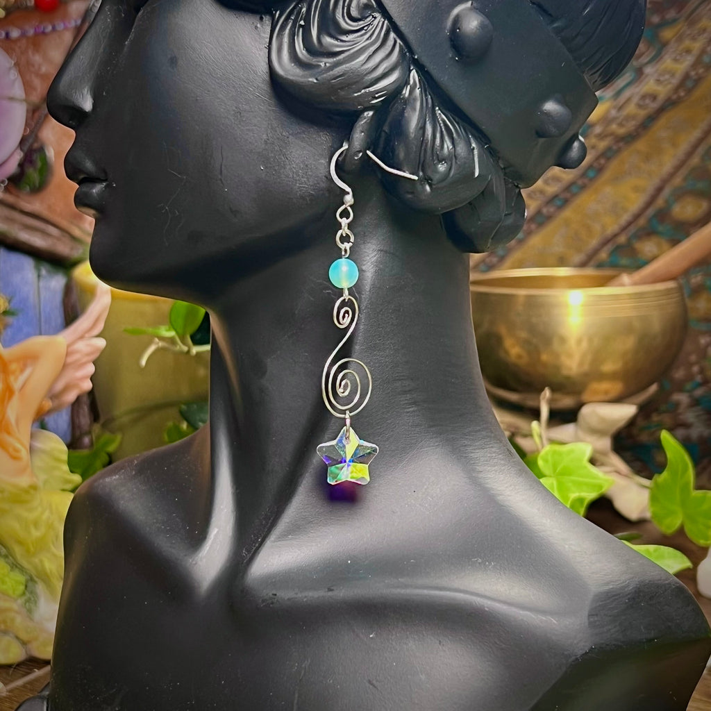 Spiral Suncatcher Earrings