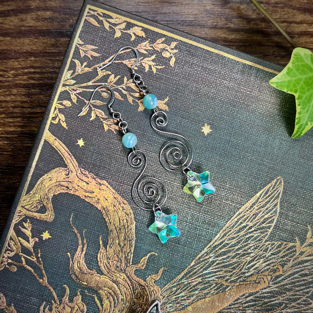 Spiral Suncatcher Earrings