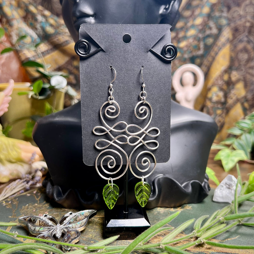 Unalome Forest Sprout Earrings