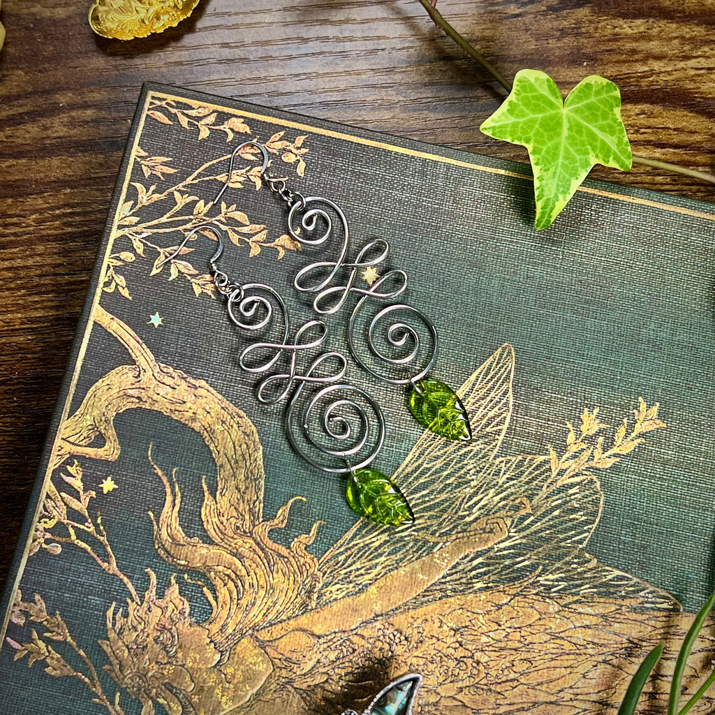 Unalome Forest Sprout Earrings