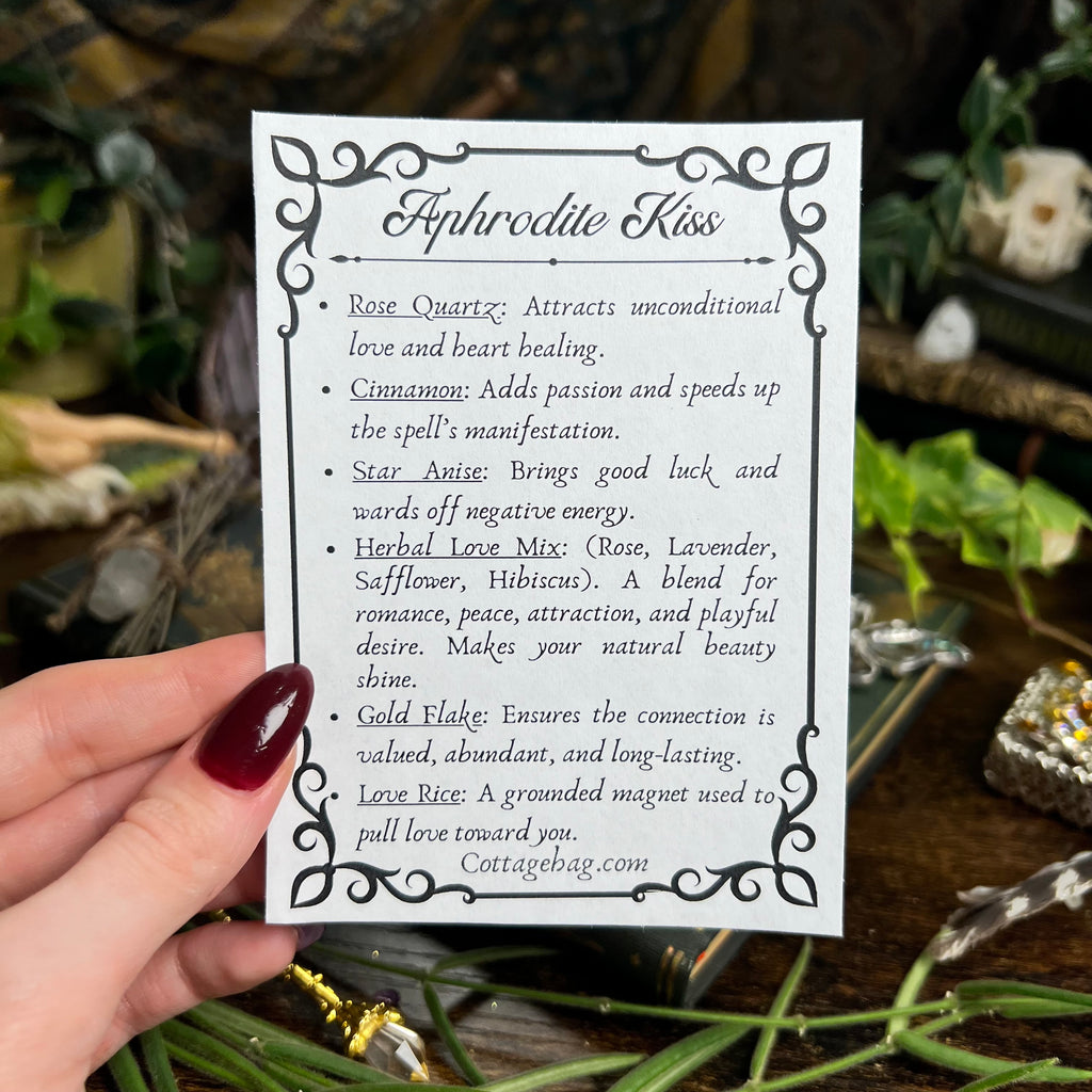 Aphrodite Kiss Spell Jar