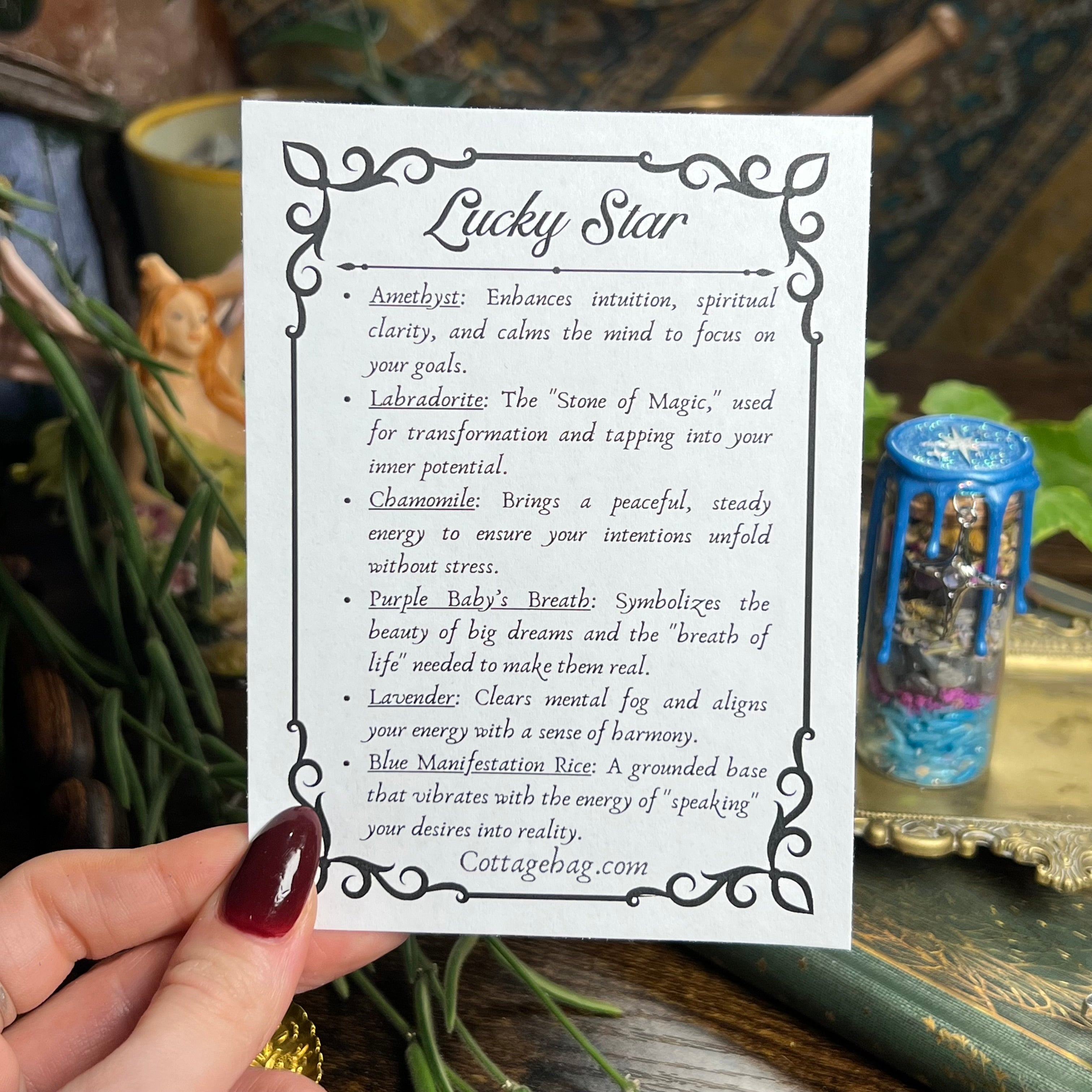 Lucky Star Spell Jar Mini