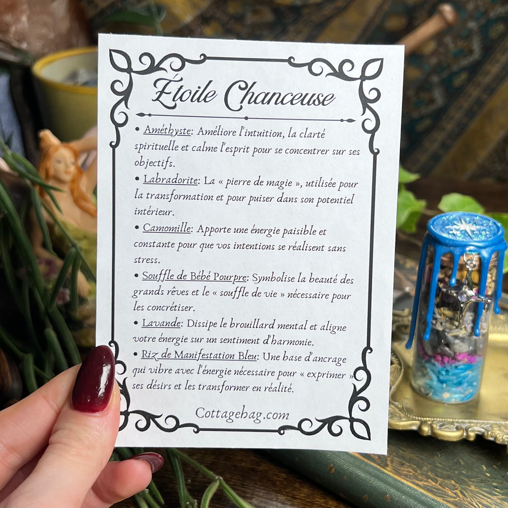 Lucky Star Spell Jar Mini