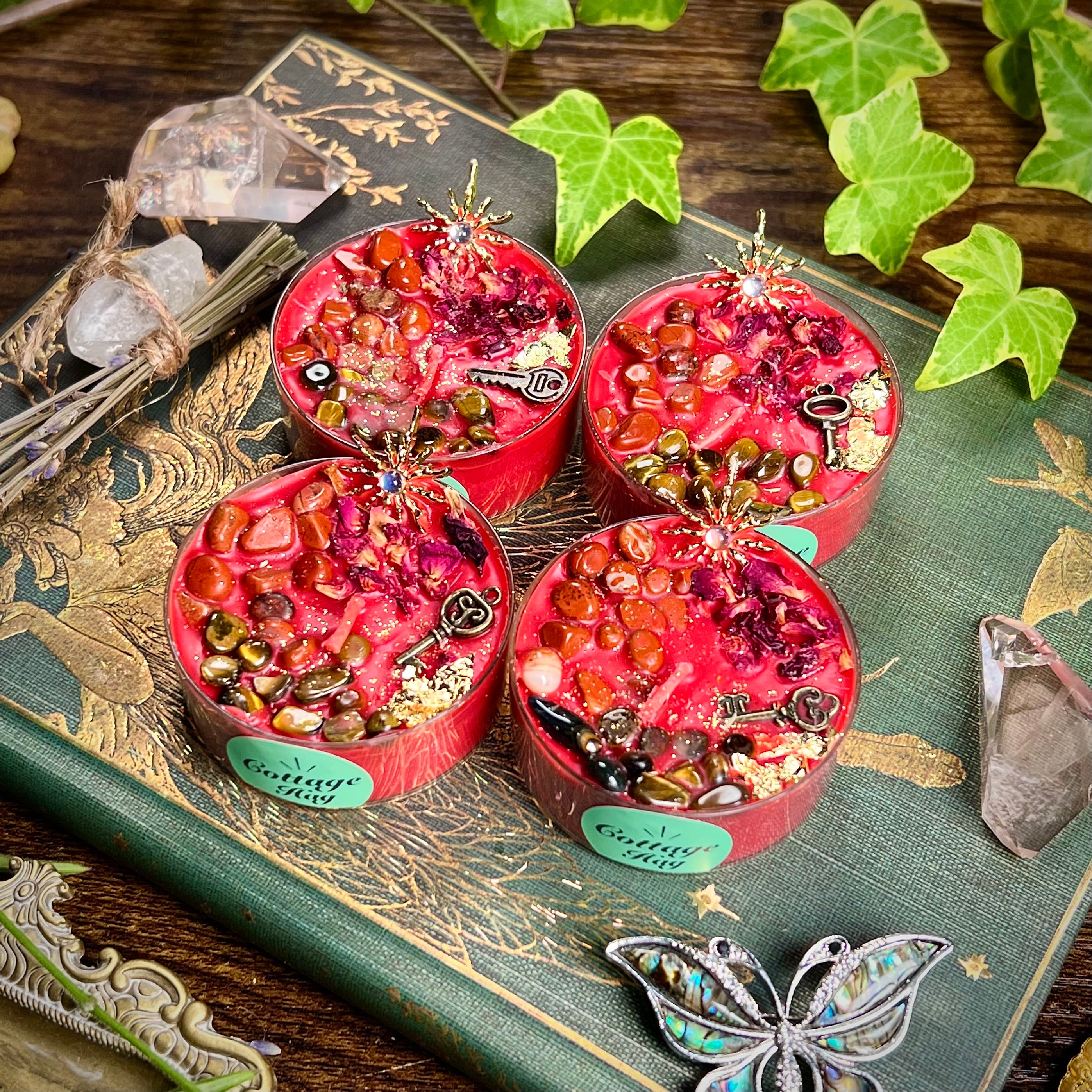 Love Spell - Large Tealight Candle