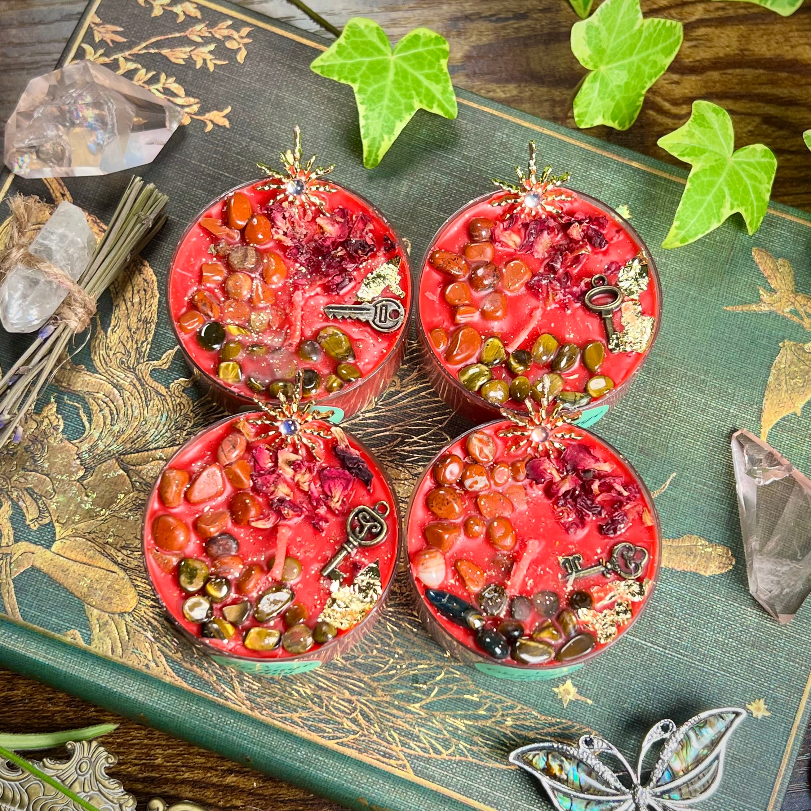 Love Spell - Large Tealight Candle