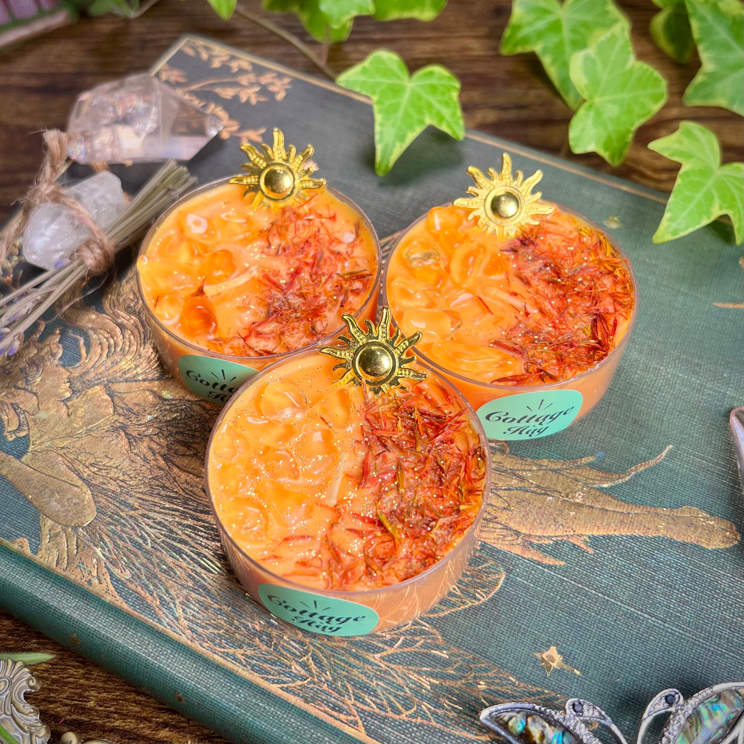 Sun Kiss - Large Tealight Candle