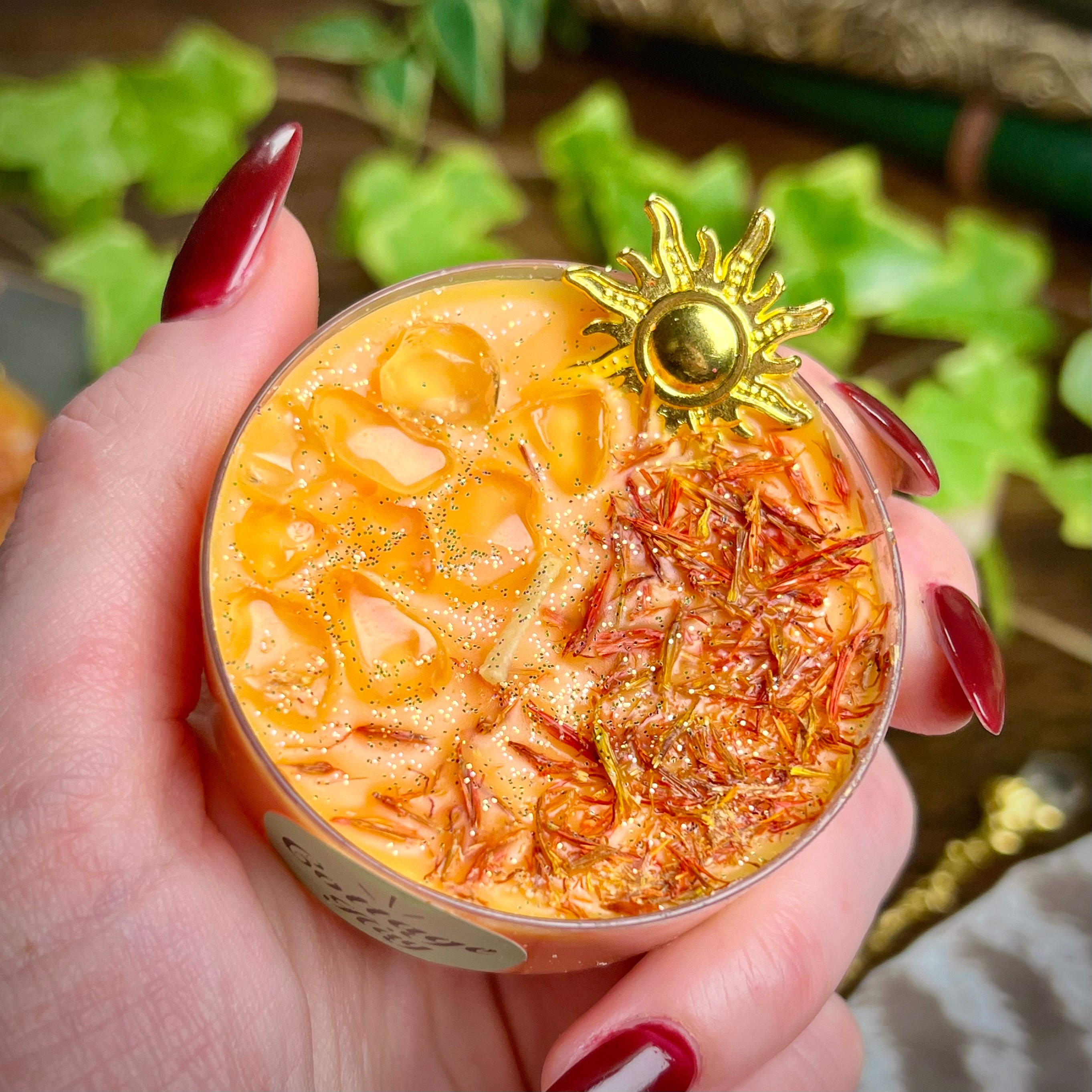Sun Kiss - Large Tealight Candle