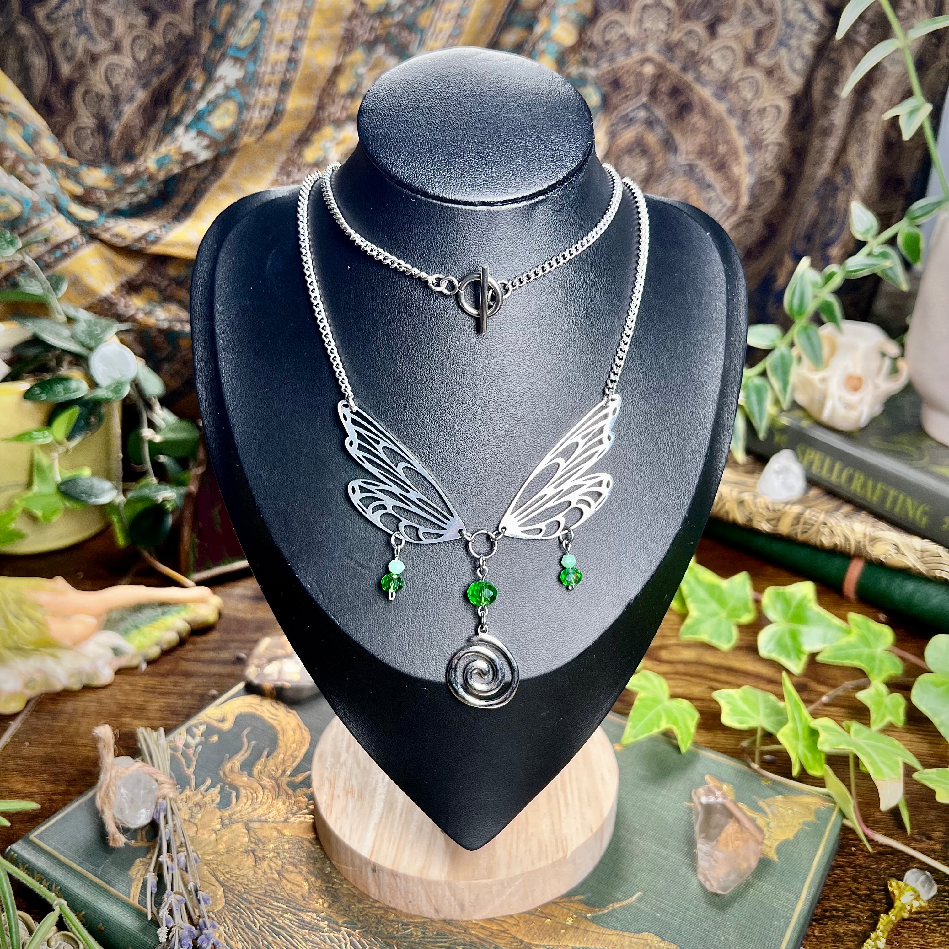 Nymph Wings Necklace